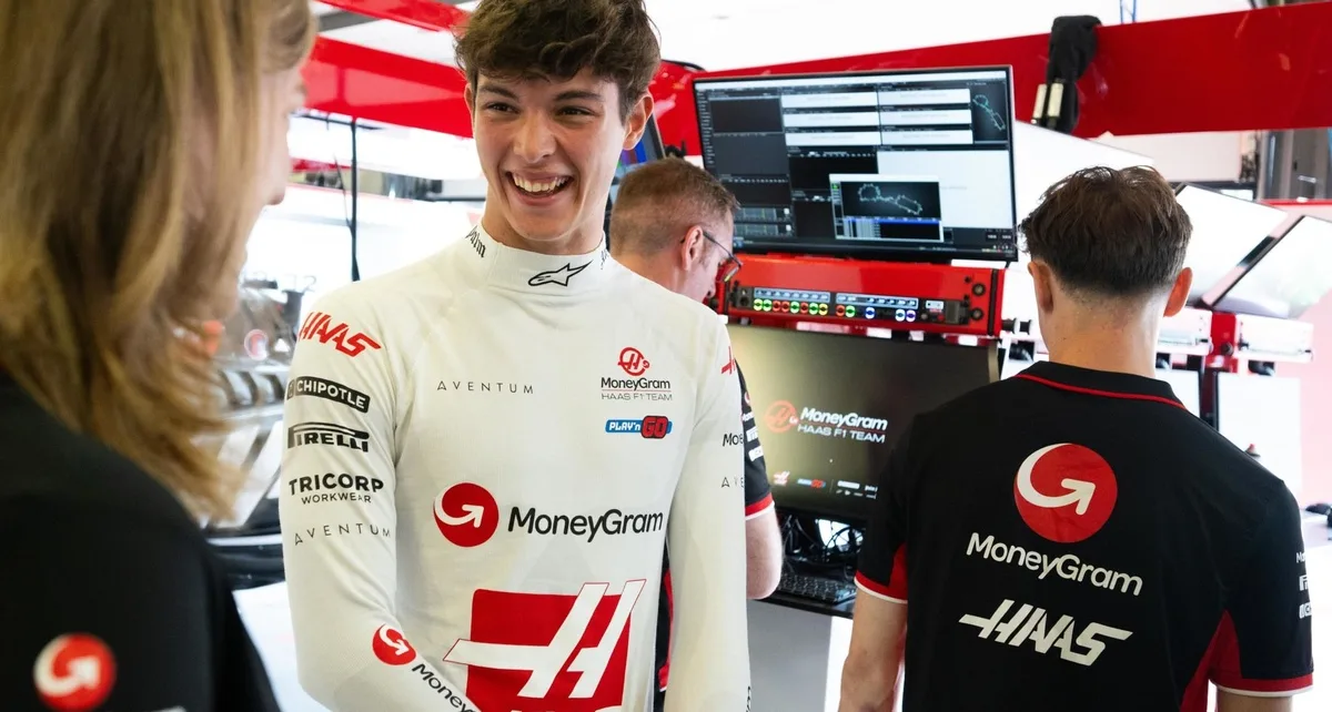 Behind the scenes of Bearman’s Haas F1 debut