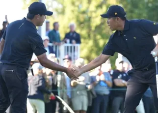 Internationals storm back at Presidents Cup to tie elite golf tournament 5-5 in Montreal