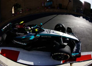 Frustrated Hamilton had to “yank” the steering wheel in Baku comeback race