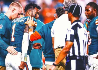 Tua Tagovailoa exits with concussion in Dolphins’ loss to Bills