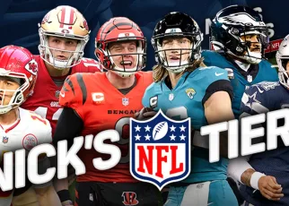 Bears ranked above Ravens and 49ers, Cowboys playoff or bust in Nick’s Tiers | First Things First