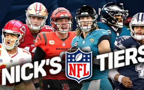 Bears ranked above Ravens and 49ers, Cowboys playoff or bust in Nick’s Tiers | First Things First