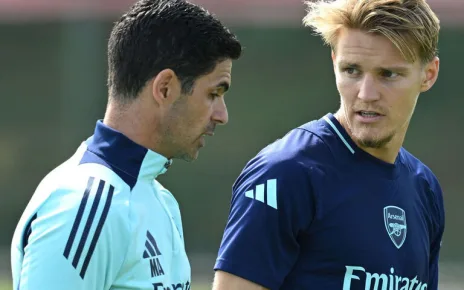 Arteta awaiting more tests before deciding Odegaard’s status for Spurs game