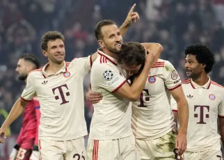 Bayern obliterate Dinamo Zagreb 9-2 as Kane makes UCL history