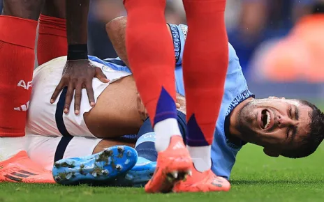 Report: Man City’s Rodri likely out for season with torn ACL