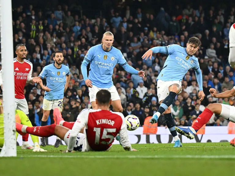 Man City’s 98th-minute goal ends 10-man Arsenal’s resistance in EPL thriller