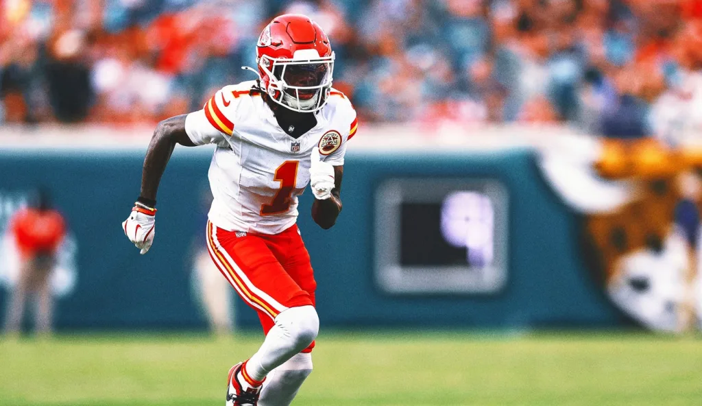 How Xavier Worthy gives Chiefs options they haven’t had since Tyreek Hill