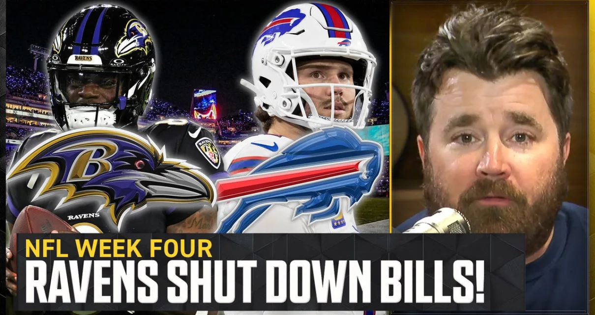 Lamar Jackson, Baltimore Ravens SHUT DOWN Josh Allen, Buffalo Bills | NFL on FOX Pod