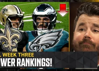 Power Rankings: Derek Carr & Saints rise BIG, Eagles fall & Buffalo Bills in Top 5? | NFL on FOX Pod