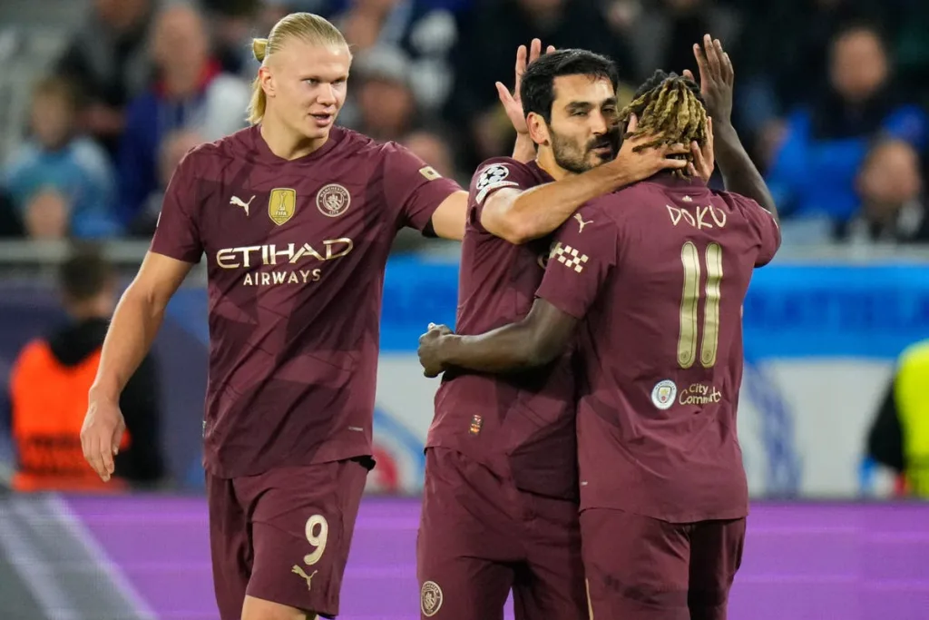 Manchester City brush Slovan Bratislava aside, but performance hints at key weakness