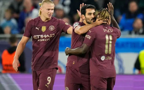 Manchester City brush Slovan Bratislava aside, but performance hints at key weakness