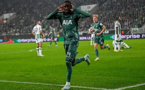 Tottenham make it two from two in Europa League with hard-fought win in Budapest