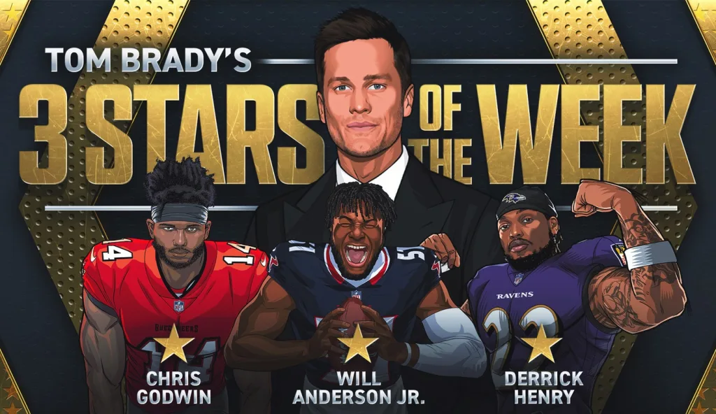 Tom Brady’s 3 Stars of Week 6, including Ravens’ Derrick Henry