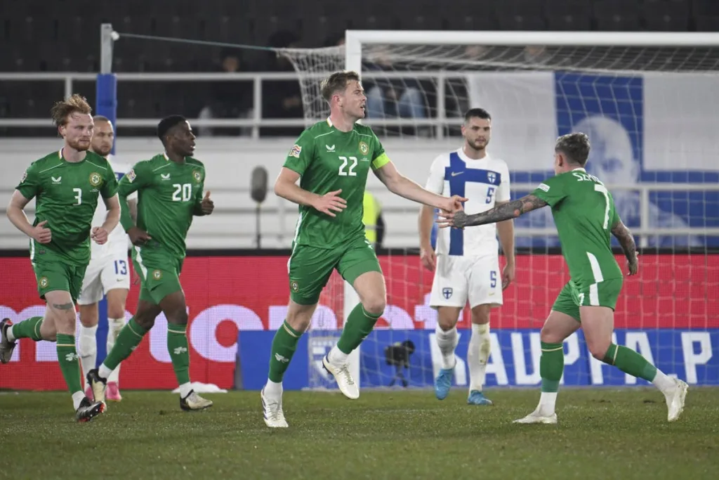 Republic of Ireland fight back to beat Finland with late Robbie Brady winner