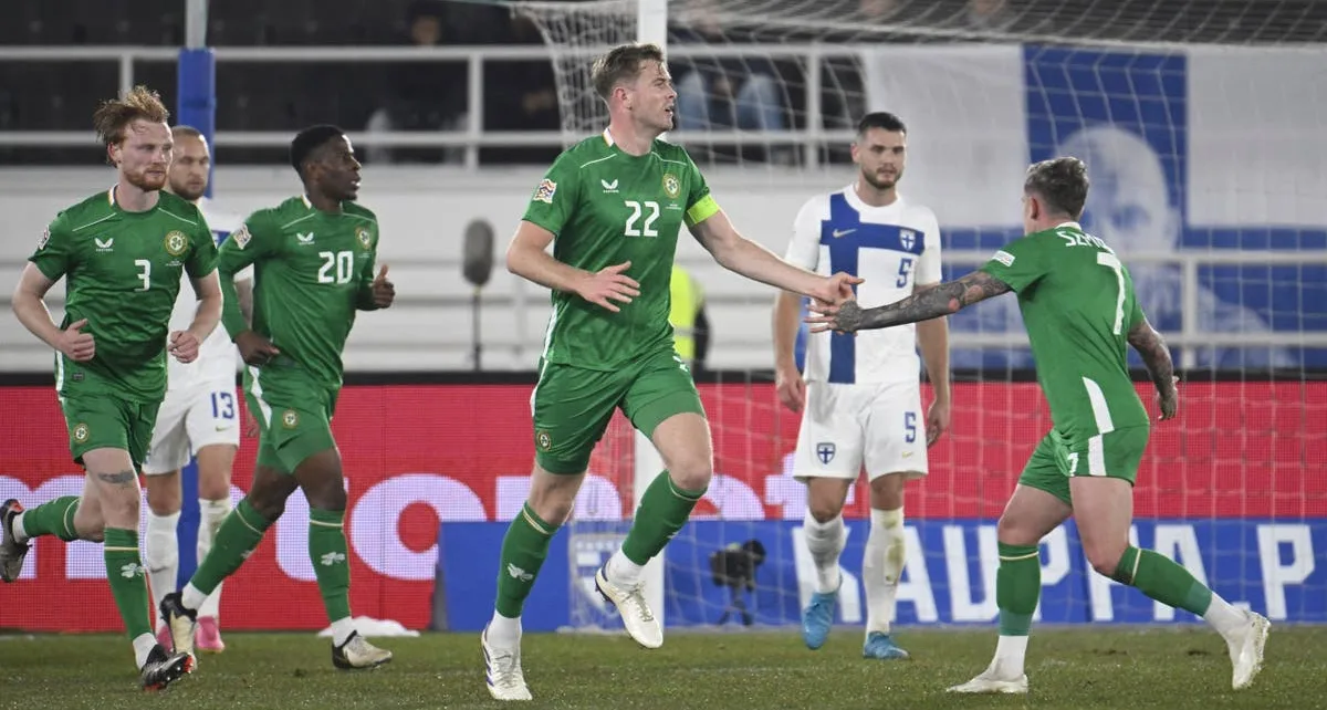 Republic of Ireland fight back to beat Finland with late Robbie Brady winner