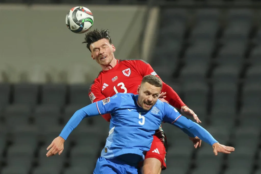 Kieffer Moore says Wales will learn from their second half slip against Iceland