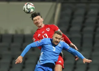 Kieffer Moore says Wales will learn from their second half slip against Iceland