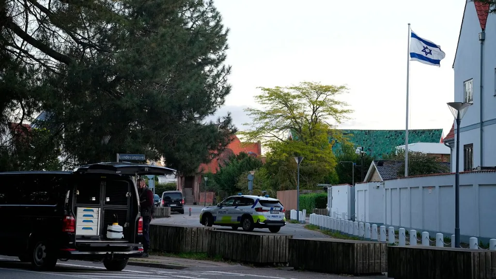 Two explosions heard near Israeli Embassy in Copenhagen