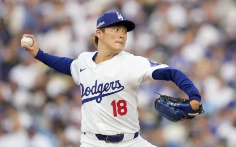 MLB playoffs: Yoshinobu Yamamoto delivers biggest start of his career as Dodgers advance to NLCS