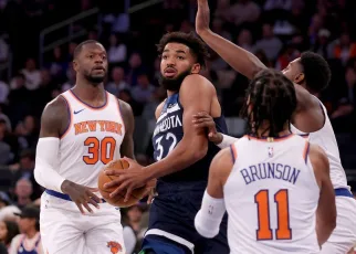 Knicks dance around not-yet-official Karl-Anthony Towns trade