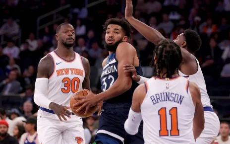 Knicks dance around not-yet-official Karl-Anthony Towns trade