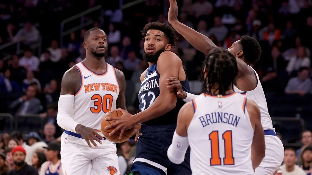 Knicks dance around not-yet-official Karl-Anthony Towns trade