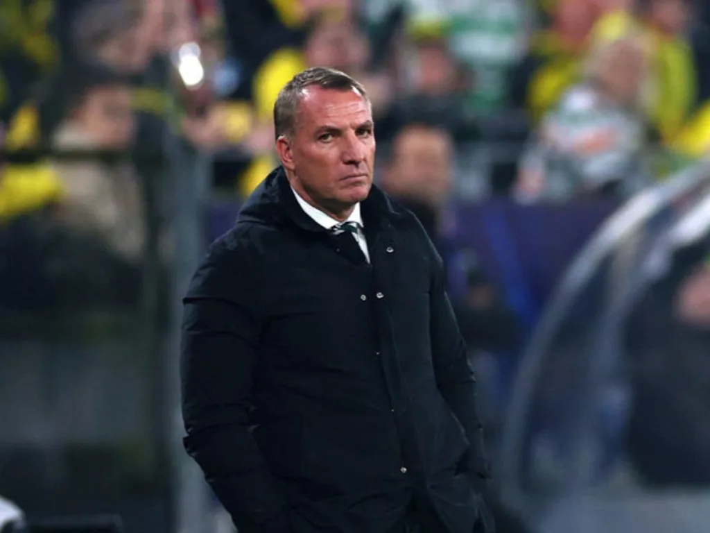 Brendan Rodgers defends Celtic’s approach despite latest Champions League hammering