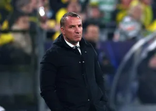 Brendan Rodgers defends Celtic’s approach despite latest Champions League hammering