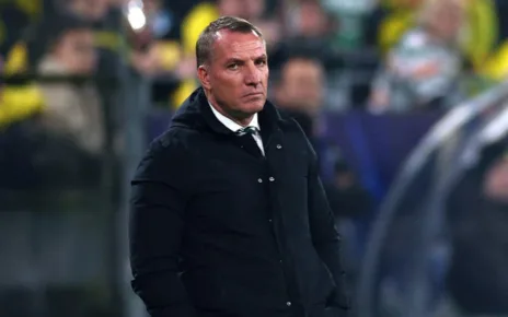 Brendan Rodgers defends Celtic’s approach despite latest Champions League hammering