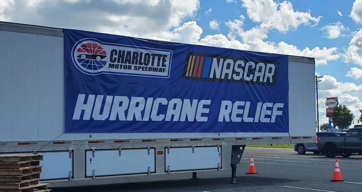 As NASCAR teams up for Helene aid, 23XI & Co. sue the series