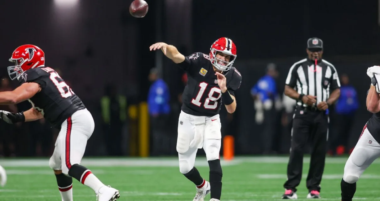 Kirk Cousins lets it fly in career night as Falcons win in OT