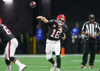 Kirk Cousins lets it fly in career night as Falcons win in OT