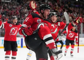 Devils top Sabres 4-1 in NHL regular-season opener in Prague