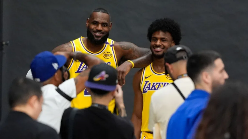 Inside Lakers training camp – LeBron with Bronny, Redick and painful lessons from Kobe