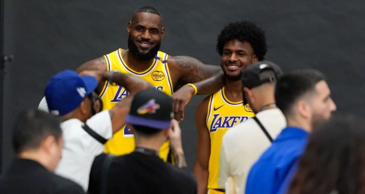 Inside Lakers training camp – LeBron with Bronny, Redick and painful lessons from Kobe