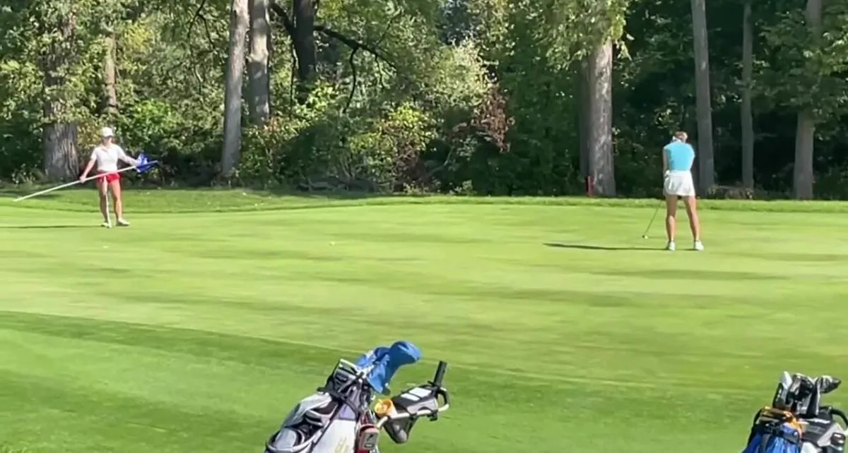 Highlights: Ashley Kirkland finishes career at IHSAA girls golf state championship