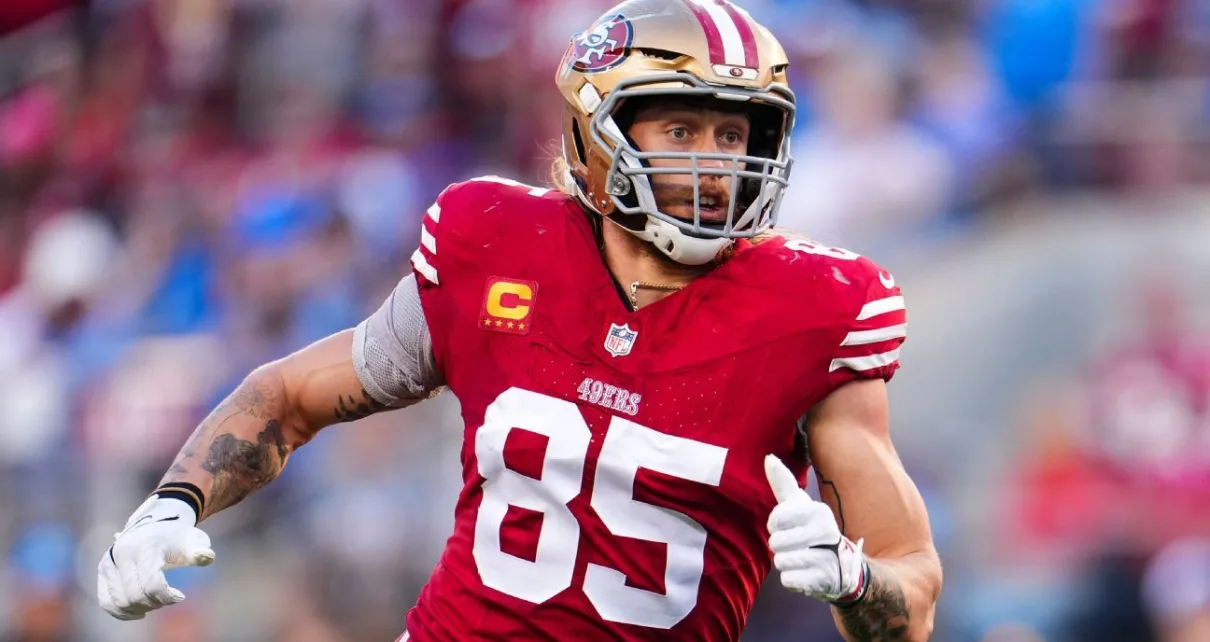 Source – Niners’ George Kittle, Fred Warner expected to face Cards