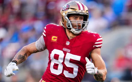 Source – Niners’ George Kittle, Fred Warner expected to face Cards