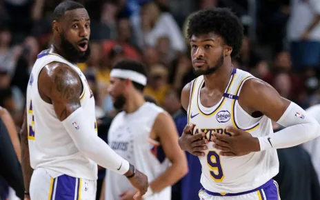 NBA history Breaking down the first LeBron-Bronny game — and what’s next for the Los Angeles Lakers