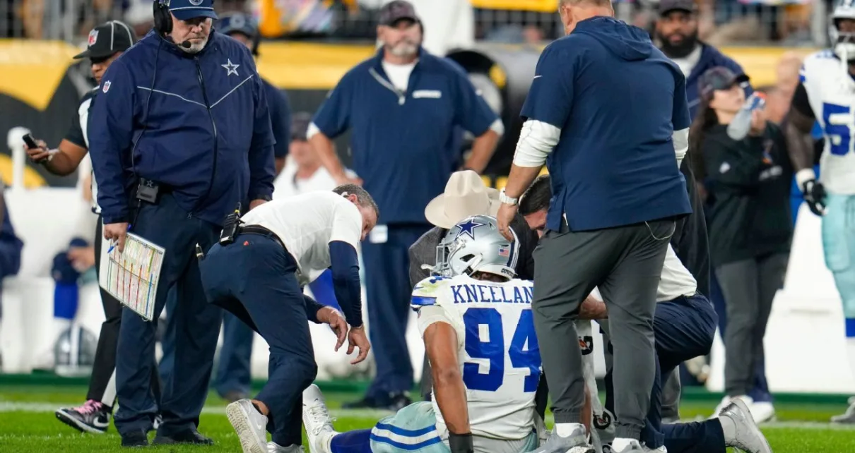 Source – Cowboys’ Marshawn Kneeland avoids season-ending injury