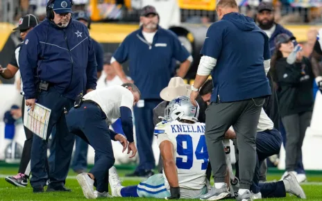 Source – Cowboys’ Marshawn Kneeland avoids season-ending injury