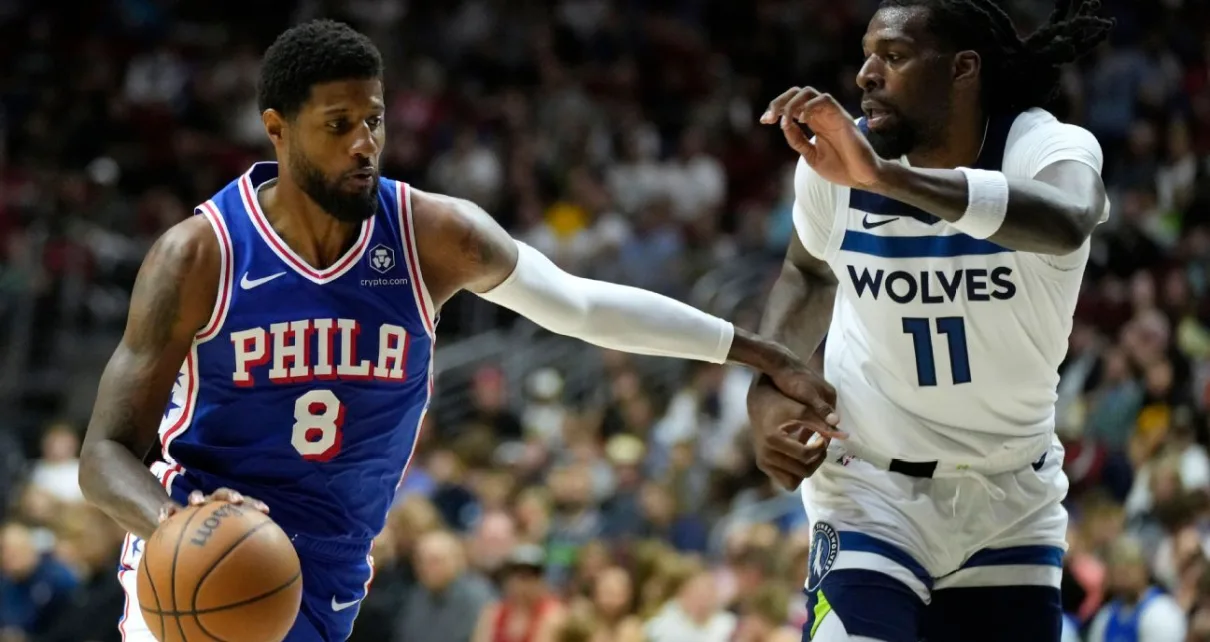 Paul George shows All-Star form, scores 23 in Sixers debut