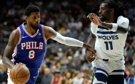 Paul George shows All-Star form, scores 23 in Sixers debut