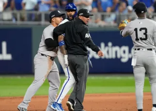 Yankees’ Chisholm — Royals’ Garcia tried to hurt Volpe during Game 4 of ALDS