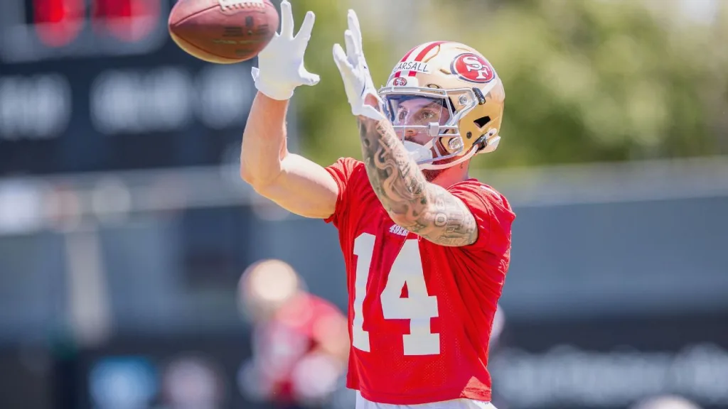 Niners open practice window for Pearsall, but not McCaffrey