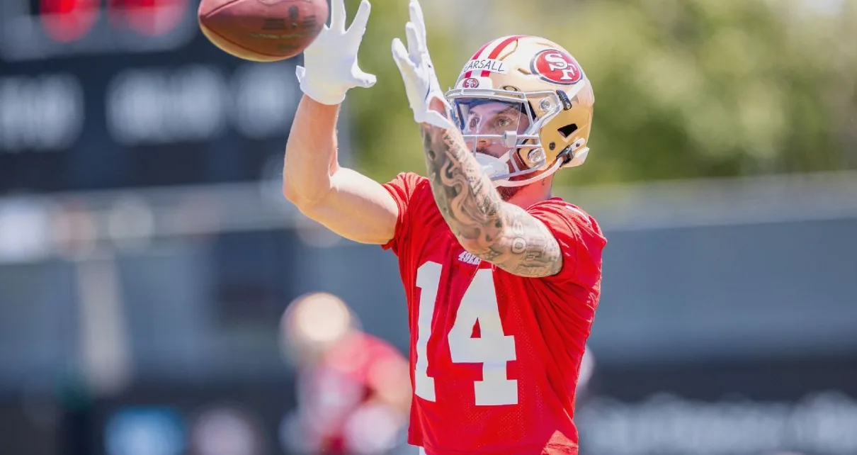 Niners open practice window for Pearsall, but not McCaffrey