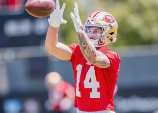 Niners open practice window for Pearsall, but not McCaffrey