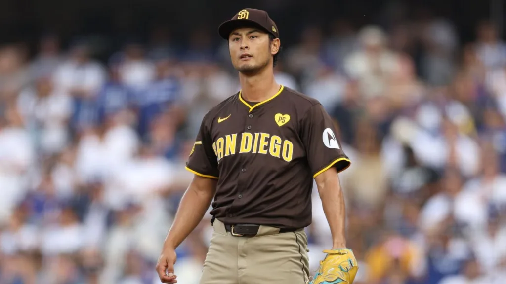 Padres ousted by Dodgers despite Darvish’s inspired Game 5 start