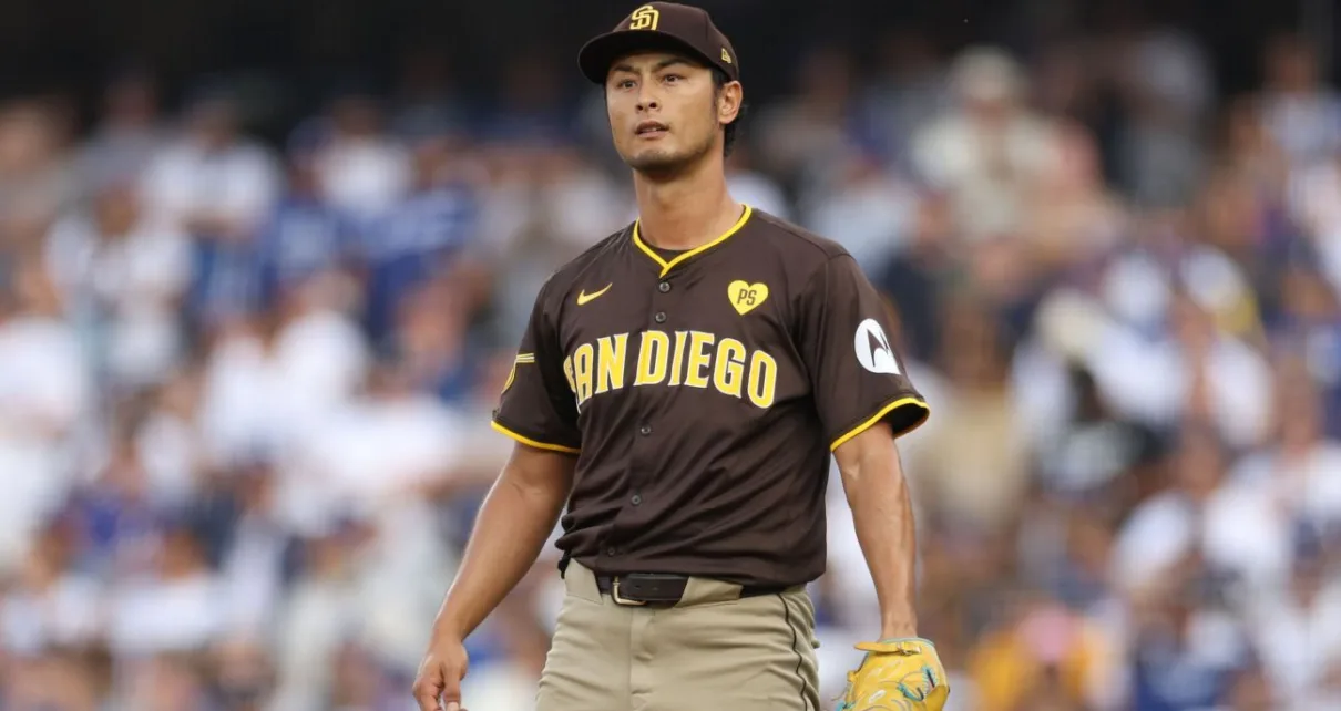 Padres ousted by Dodgers despite Darvish’s inspired Game 5 start