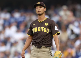 Padres ousted by Dodgers despite Darvish’s inspired Game 5 start